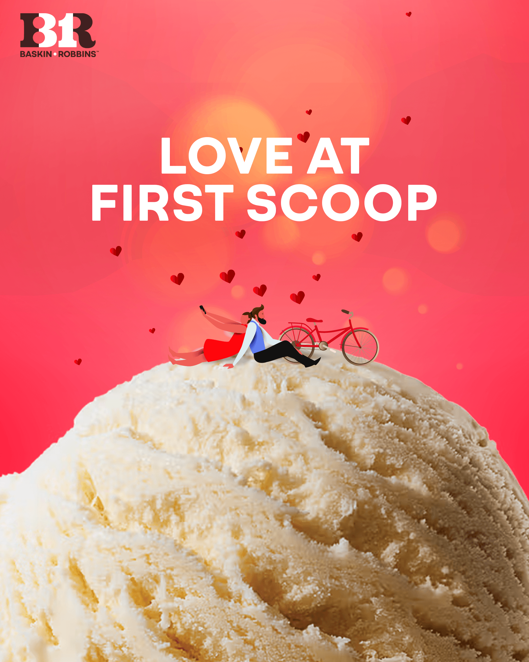 Baskin Robbins Nikol: Valentine’s Day Campaign
